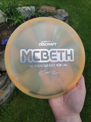 Discraft Paul McBeth 2020 Tour Series Z Swirl Luna 174g