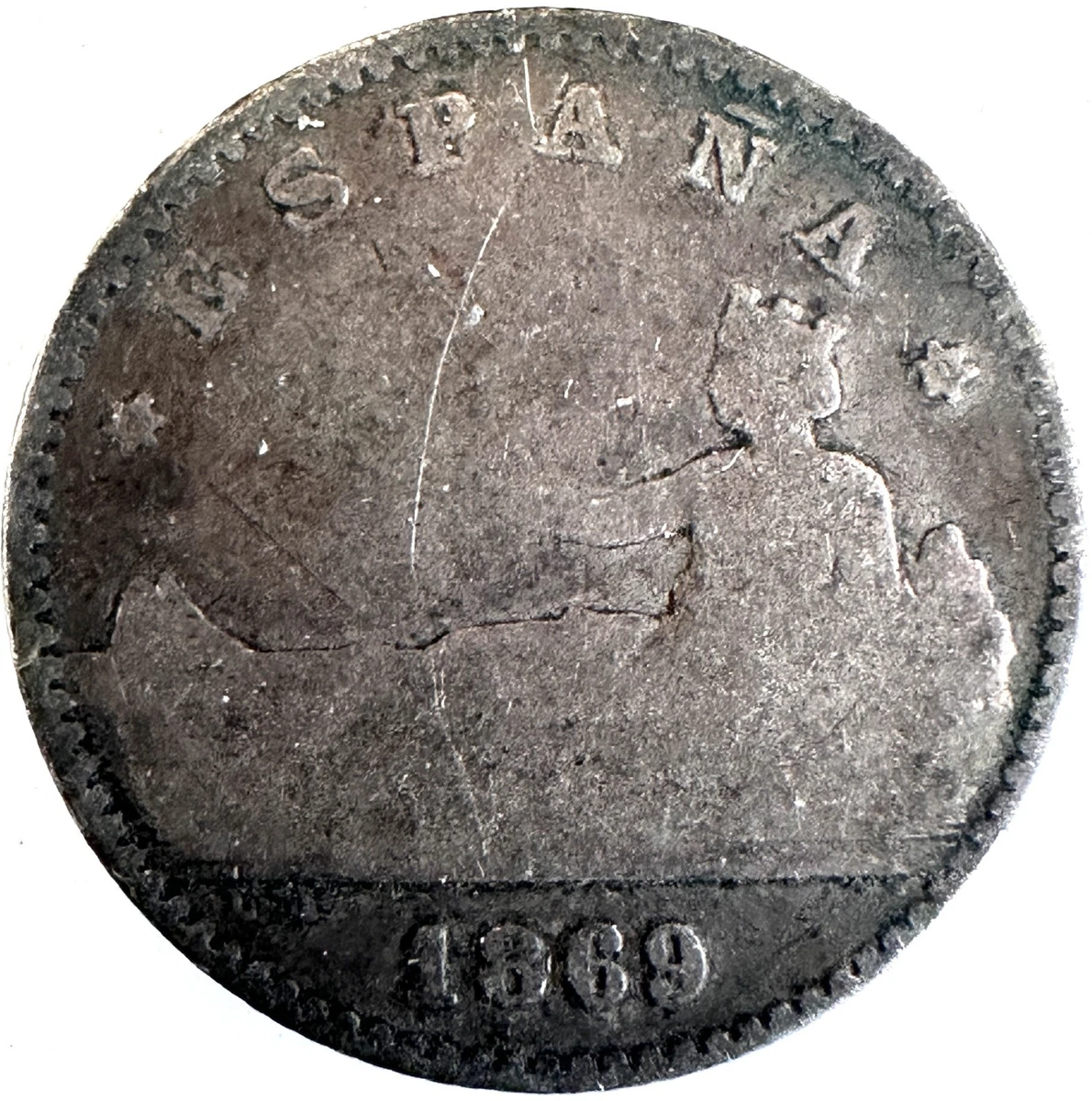 25+ 1869 Year Spanish Coins for sale | Updated Oct 2026