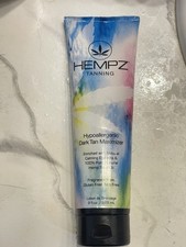 Hempz Tanning Hypoallergenic Dark Tan Maximizer Tanning Lotion 9 oz NEW Read