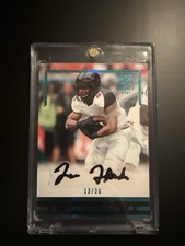 Javian Hawkins 2021 Leaf Ultimate Draft Auto /30 Gold Leaf Rookies Autograph