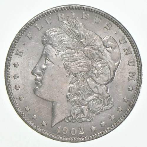 AU+ 1902 (P) Morgan Silver Dollar (1 coin) *0562