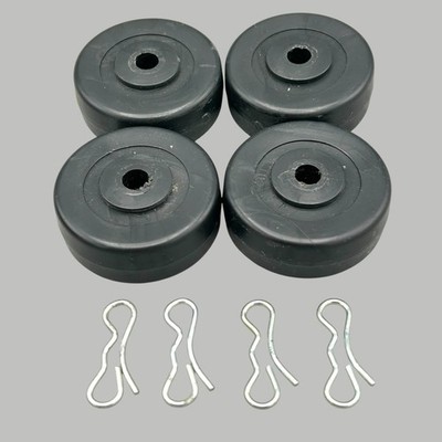 Richmat Sleep Number Adjustable Bed Base Wheels Set of 4 Used Ships Quickly