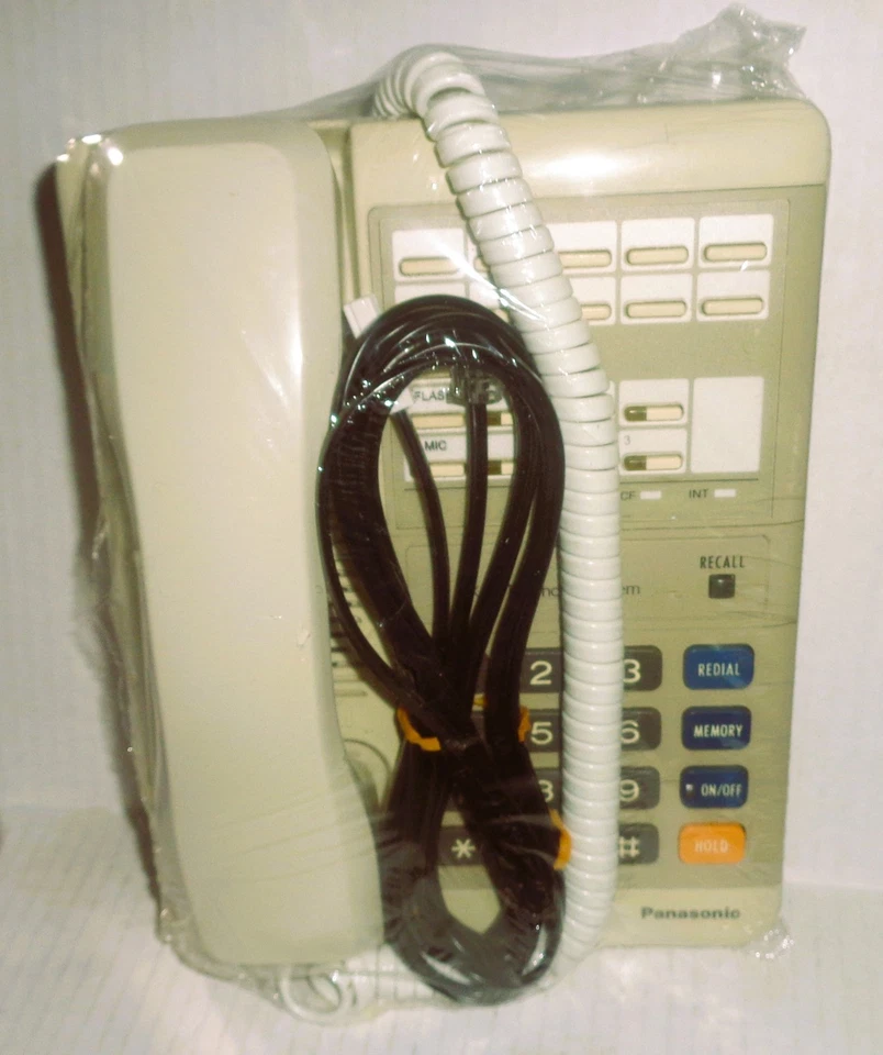 SEALED Vintage 90's Panasonic Corded Push Button Office Key Telephone VA-30920UK - Image 3 of 4