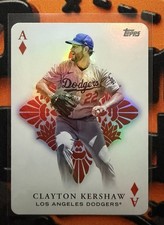 Clayton Kershaw 2023 Topps Series 1 All-Aces #AA-7 + Bonus Heritage Insert