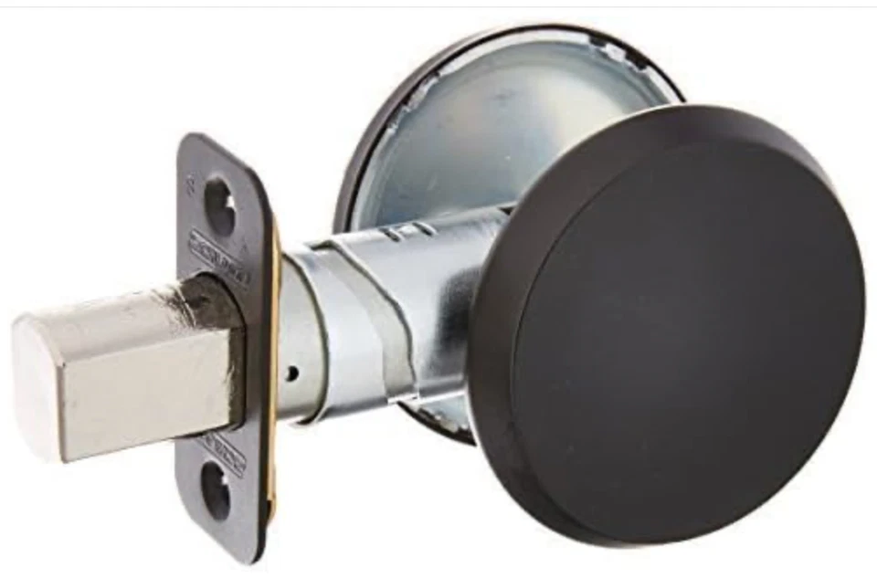 Schlage B81 622 Deadbolt With Standard Trim, Non-Keyed One Sided Deadbolt, Highe - Image 2 of 4