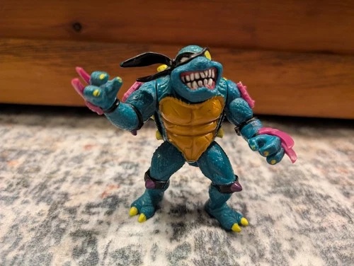 TMNT Slash Teenage Mutant Ninja Turtles Action Figure 1990 Vintage
