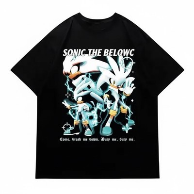 Silver the Hedgehog Graphic Unisex T Shirt S-5XL