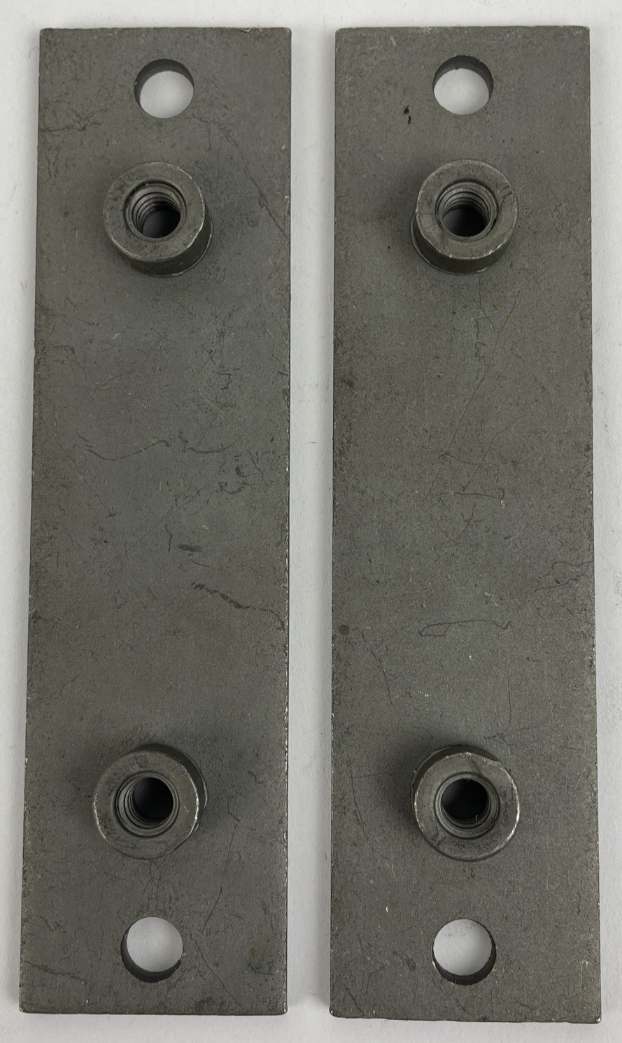 Lot of 2 PARKER Hannifin Corp. WPE-6 Elongated 4.5" WELD PLATE - Made in Germany