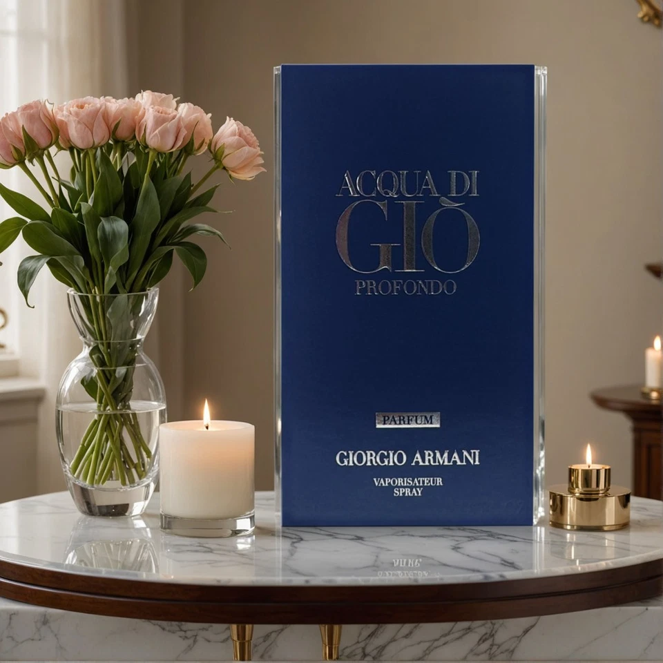 Acqua Di Gio Profondo por Giorgio Armani, 1,6 oz perfume spray para hombres Foto 4 de 4