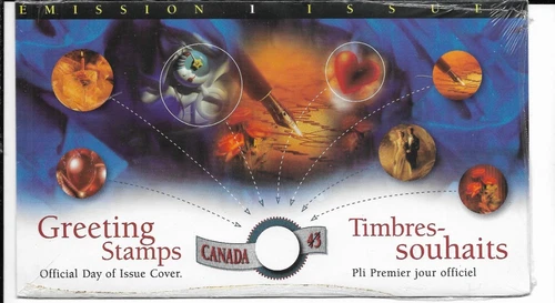 Canada Stamp #1568-9 FDC 1995 45cent