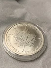 1 Troy oz 999 Silver 2013 Silver Bullet Silver Shield Cannabis Canada Leaf Round