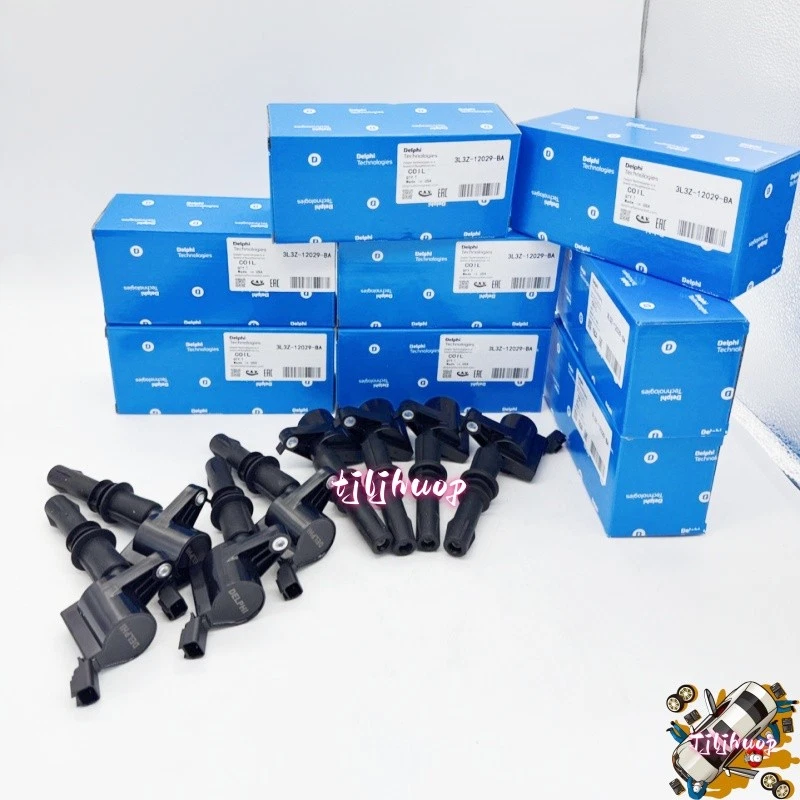 8Pcs 3L3Z-12029-BA DG-511 Delphi Ignition Coils For Ford F150 4.6L 5.4L 6.8L Foto 3 de 4