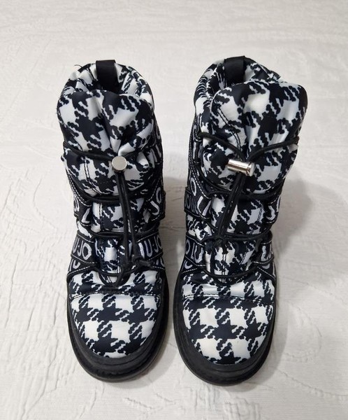 Women Liu Jo Boots Black Nylon 36.5