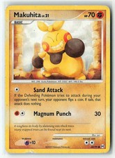 Makuhita 68/99 Common Arceus Pokemon Damaged