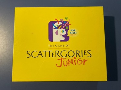 Scattergories Junior Game Vintage COMPLETE Milton Bradley 1989