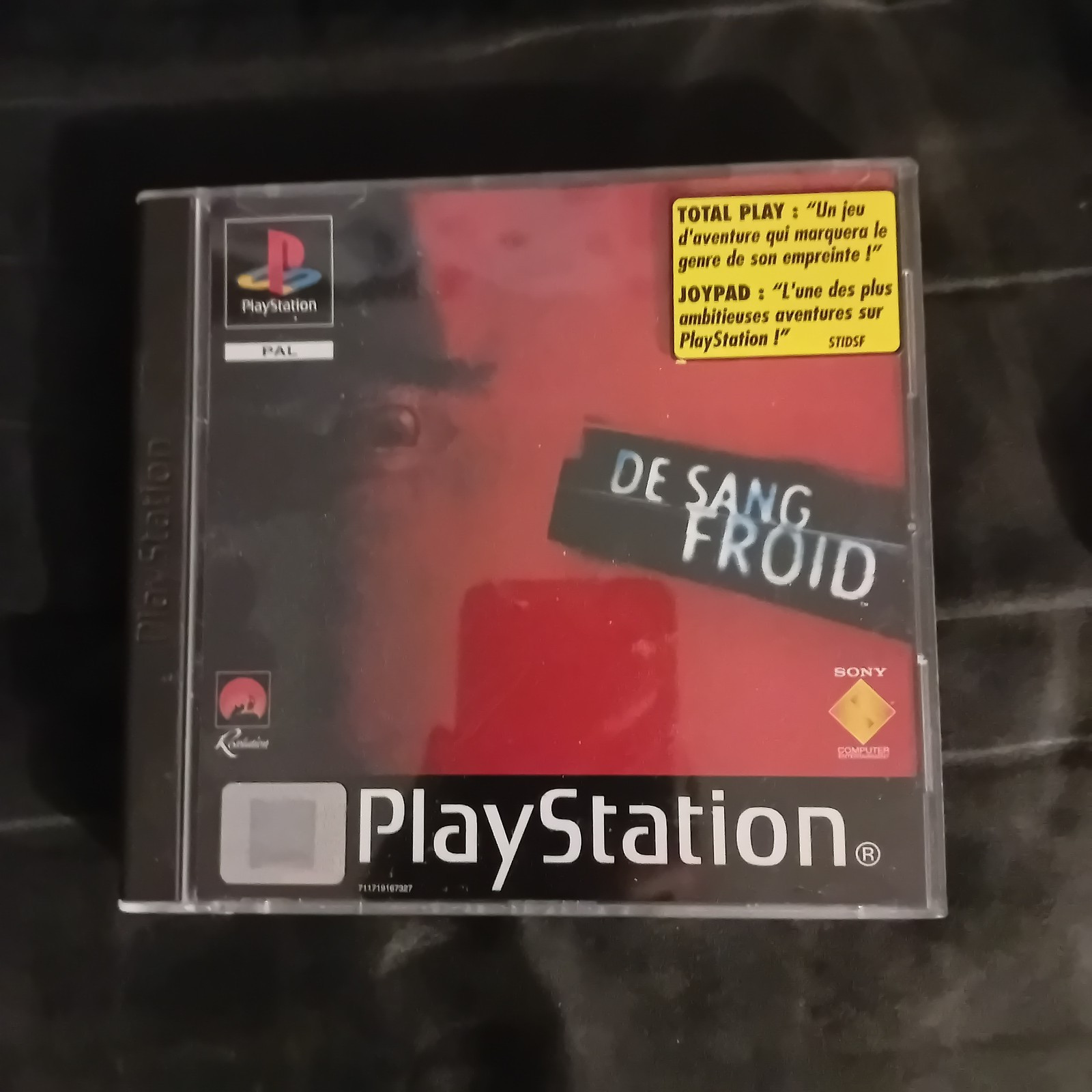 DE SANG FROID - PS1 - PlayStation 1 - PAL FR - Complet