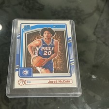 Panini 2024-25 Donruss Rated Rookie Jared McCain #228 Philadelphia 76ers