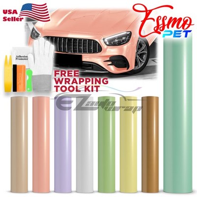 PET Super Gloss Pearlescent Car Auto Vehicle Wrap Vinyl Sheet Sticker Decal Film