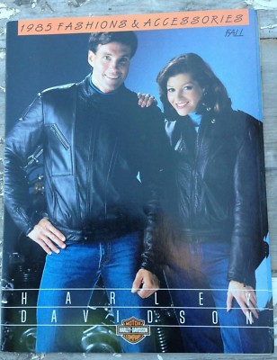 Vintage 1985 Harley-Davidson Fashion Accessories Catalog Magazine