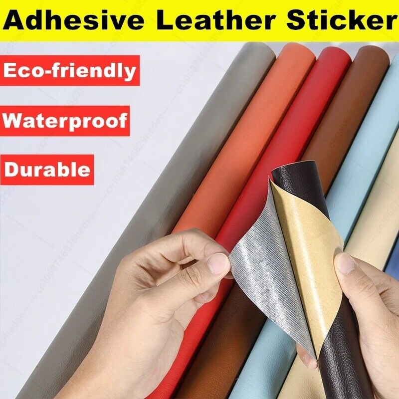 Self-adhesive Faux Leather Repair Kit Tape Sofa Couch Bike Car Seat Patches