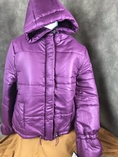 New With Tags  ----puffy Raspberry--- Coat------ Size Medium