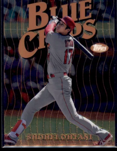 2019 Finest Blue Chips Shohei Ohtani Los Angeles Angels #FBC-SO