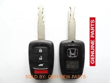 1 OEM HONDA CIVIC CR-V keyless entry remote head key MLBHLIK6-1TA genuine