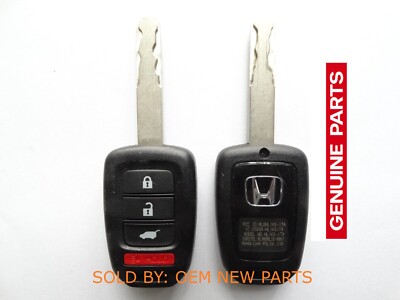 New 2017 - 2021 Honda CR-V Remote Head Key 4B Hatch - MLBHLIK6-1TA