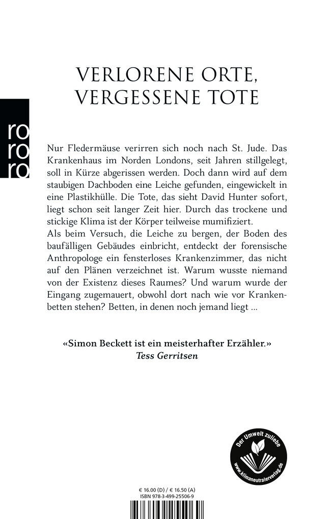 Thumbnail - Die Ewigen Toten | Simon Beckett | 2019 | Deutsch | The Scent Of Death