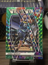 Jamal Murray 2021 Panini Mosaic Will To Win Green #7 Denver Nuggets 