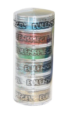 Eulenspiegel 999103 - Polyesterglitzer Classic-Edition, 6 X 6 G, Streuglitzer, K