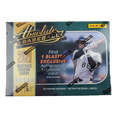 2021 Panini Absolute Baseball Blaster Box Auto Or Memorabilia Card SEALED
