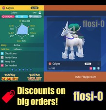 6IV Calyrex Ice Rider Pokemon Scarlet and Violet