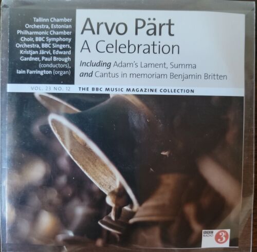 Viaje bolígrafo vulgar Classical Music BBC Music Collection Disk "Arvo Part" CD Vol 23 | eBay