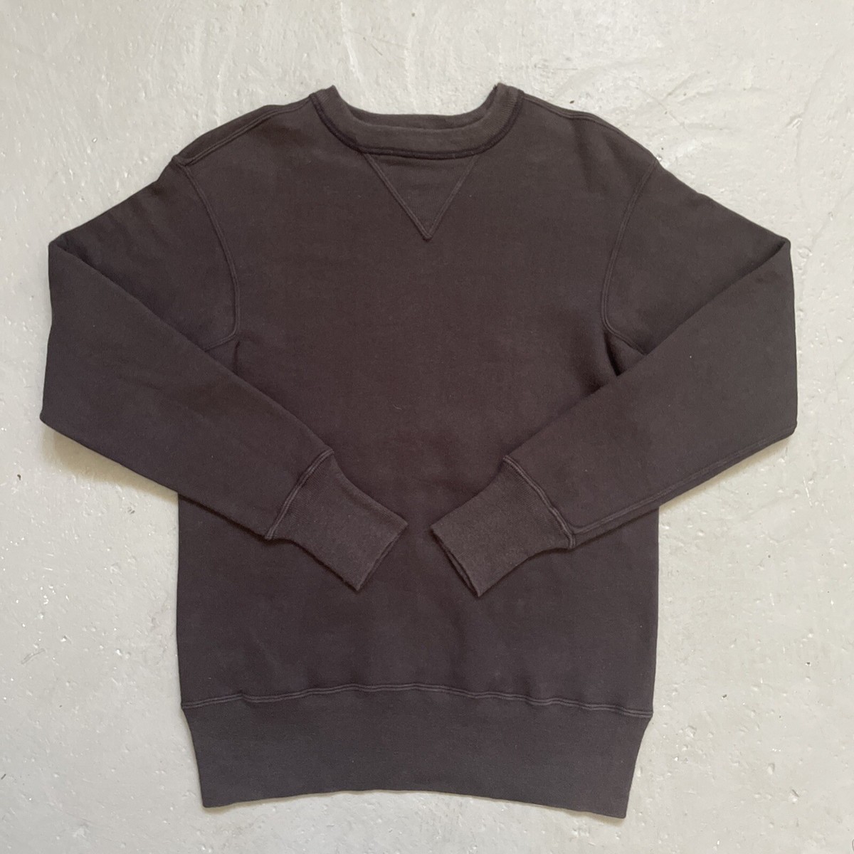 Warehouse Co Japan Double V Crewneck Sweatshirt 1940s-1950s Style 