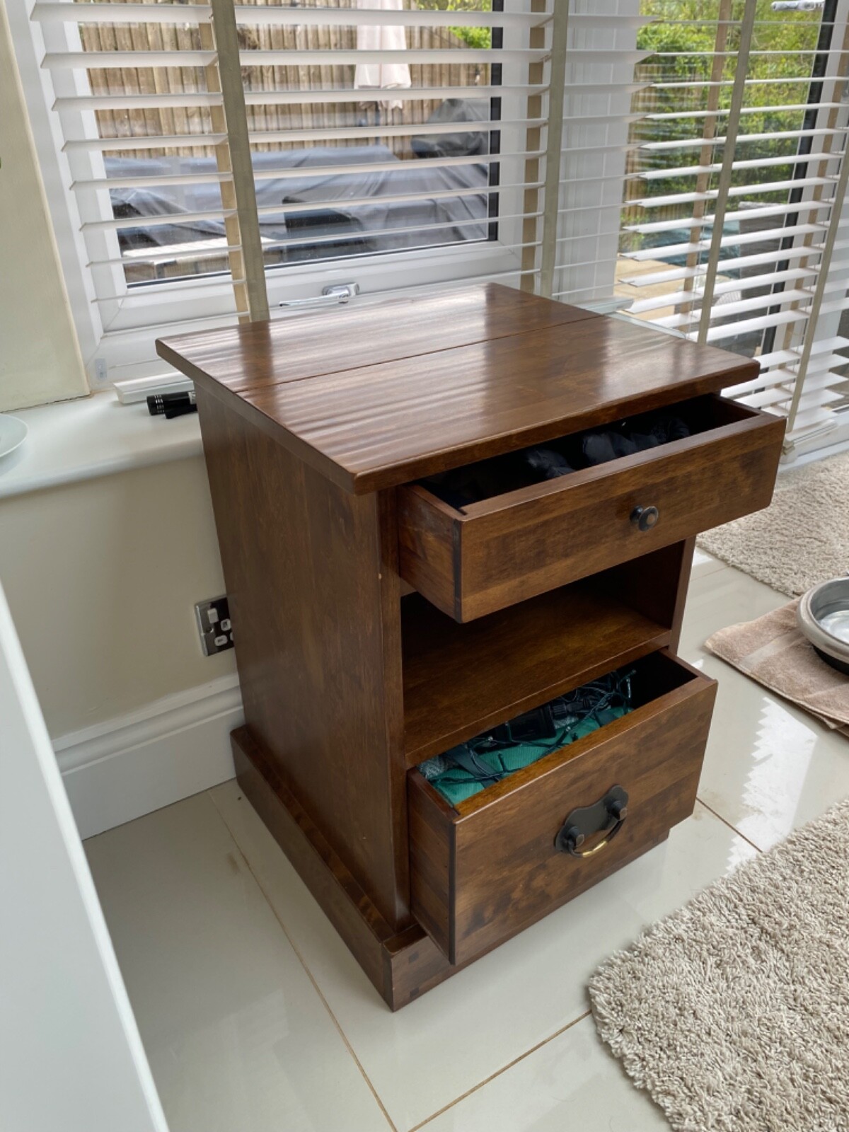 Laura Ashley side table Garret chestnut eBay