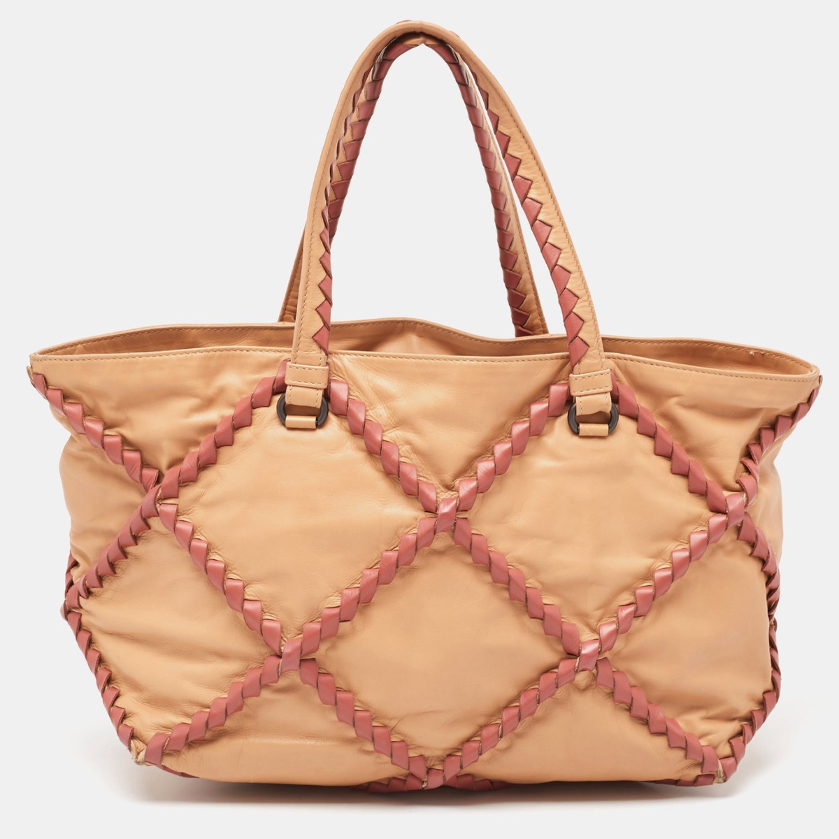 ボッテガヴェネタPadded Quilted Leather Tote Bag