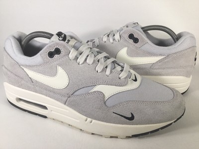 nike air max 1 premium pure platinum sail black white