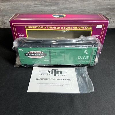 Mth Box MTH 20-93685 New York Central (#87235) 40’ Box Car In Box | eBay