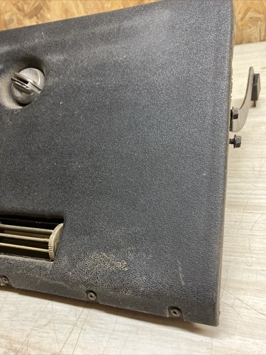 BLACK DASH COMPARTMENT GLOVE BOX DOOR 70-81 PONTIAC FIREBIRD TRANS AM A/C #2 - Picture 3 of 9