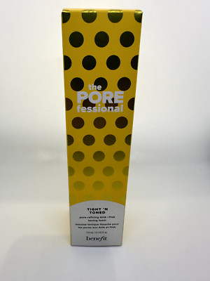 Benefit The POREfessional Tight n Toned AHA + PHA Toner Foam 4.5 fl. oz NEW