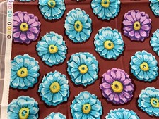 Kaffe Fassett ZINNIA AQUA GP31 fat quarter original issue   10 available