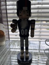 New York Giants Wooden Nutcracker In box Sports Collector Series