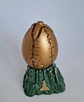 Harry Potter Zauberschach - Golden Egg Pawn (grün/schwarzer Sockel) DeAgostini Drache