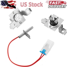 for LG Dryer Thermostat Thermistor Kit AGM75510744 AGM30045804