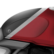 BLOQ TRIUMPH SPEED 400 (2024-) Motorcycle Tank Grips PREMIUM - CLEAR