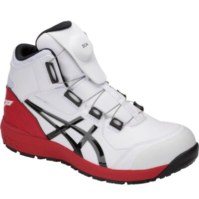 ASICS Working Safety Shoe Winjob CP304 BOA WIDE WHITE Size 6.5