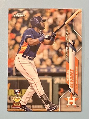 2020 Topps Chrome Update YORDAN ALVAREZ Rookie Debut #U-53 RC