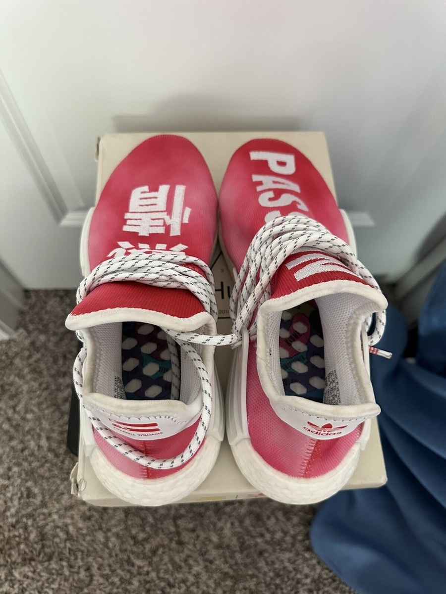 adidas gazelle silver green womens Adidas NMD HU Pharrell Human Race Scarlet  SoleMate Sneakers