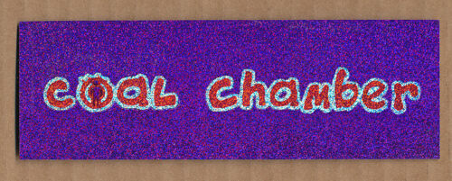 Coal Chamber - Chamber Music RARE promo sticker 1999 - Afbeelding 1 van 1